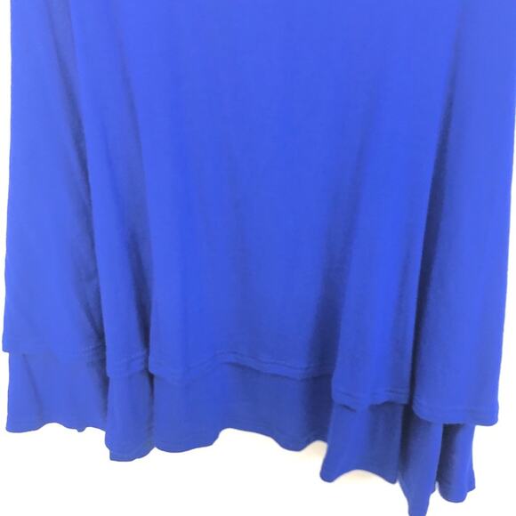 NEW Blue Spaghetti Strap Crop Top - Picture 2 of 5